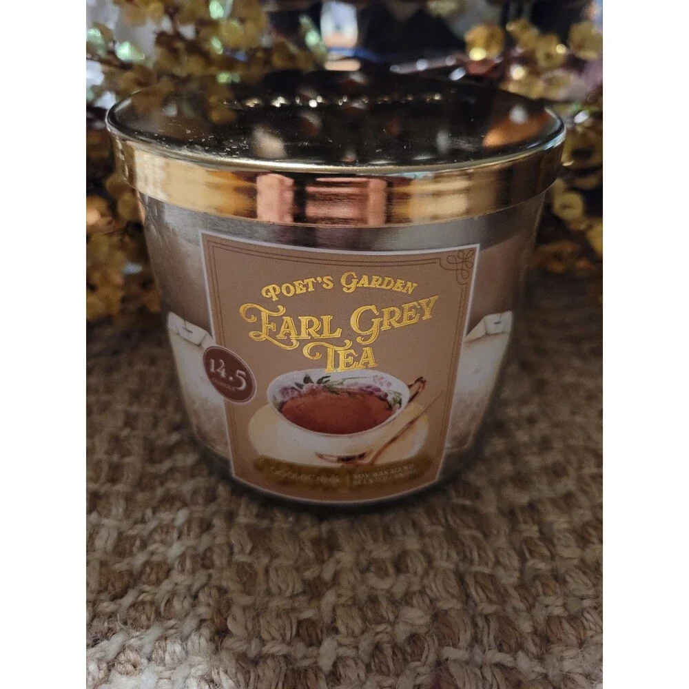 Goose Creek Earl Grey Tea 3- wick Candle